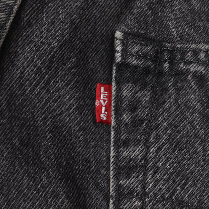 [35周年記念モデル] 25SS ×Levi’s トライアングル刺繍 501 Big E ブラック デニムパンツ
