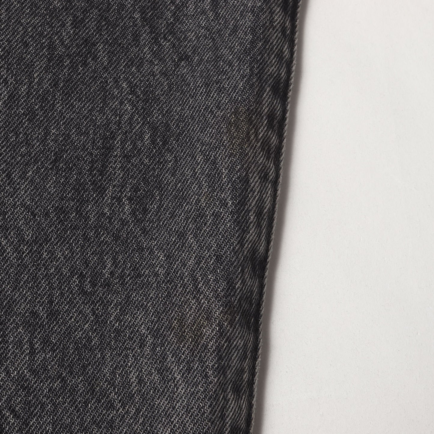 [35周年記念モデル] 25SS ×Levi’s トライアングル刺繍 501 Big E ブラック デニムパンツ