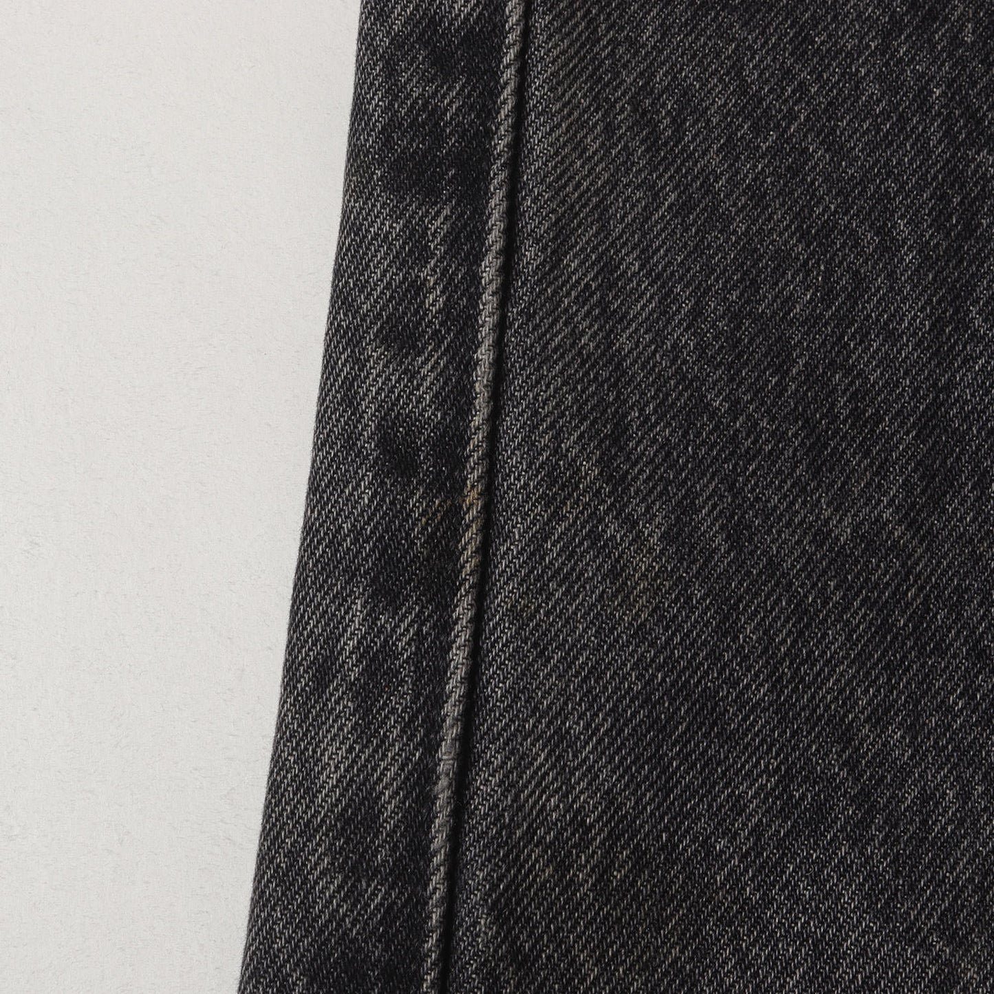 [35周年記念モデル] 25SS ×Levi’s トライアングル刺繍 501 Big E ブラック デニムパンツ