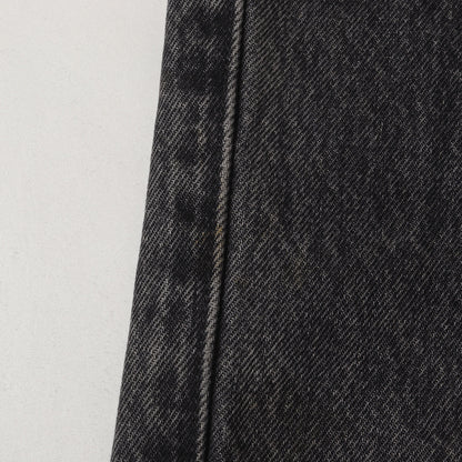 [35周年記念モデル] 25SS ×Levi’s トライアングル刺繍 501 Big E ブラック デニムパンツ