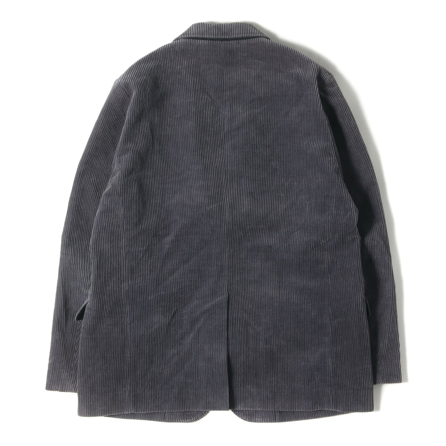 ウォッシュ加工 ノッチドラペル コーデュロイ 2B テーラードジャケット (WASHED CORDUROY JACKET)