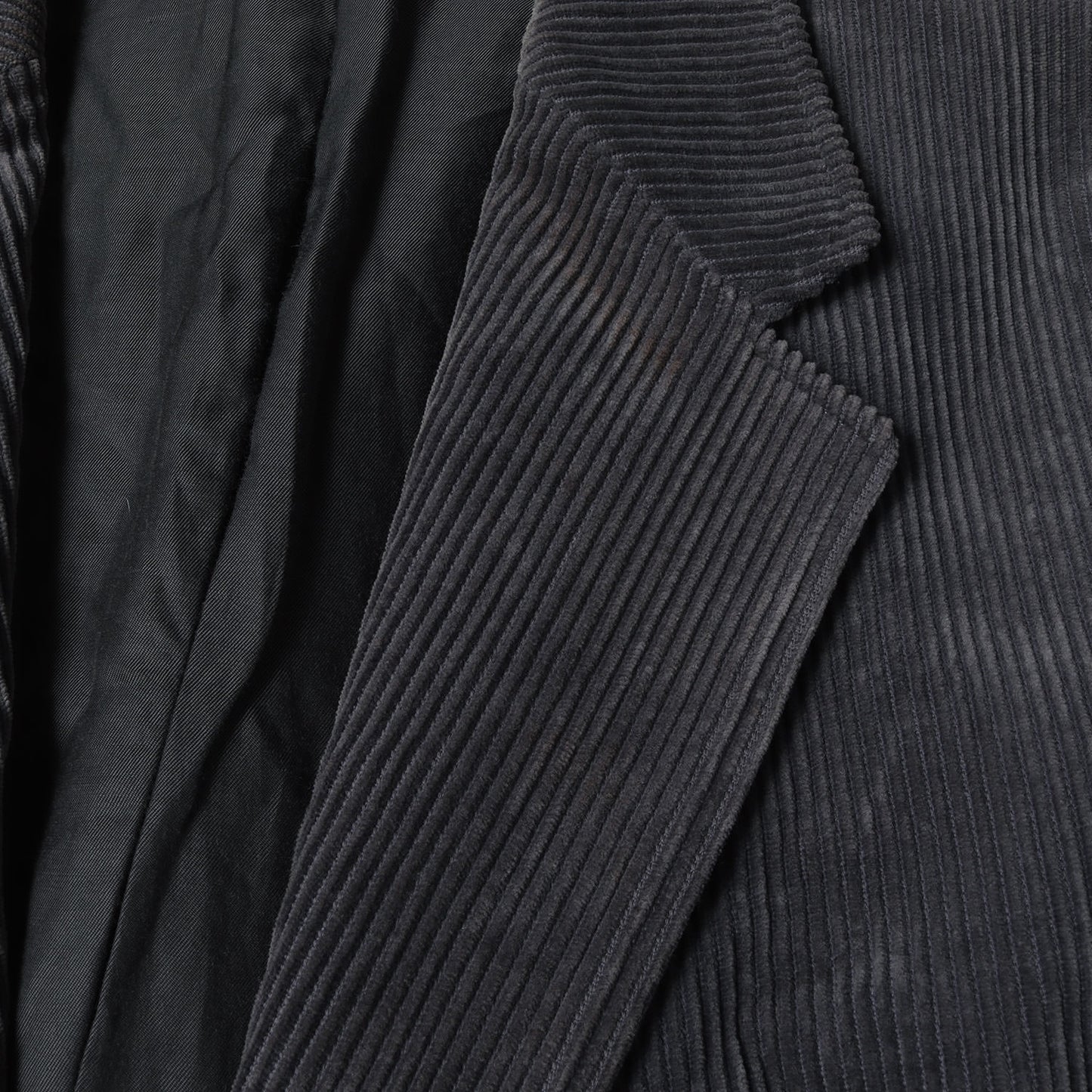 ウォッシュ加工 ノッチドラペル コーデュロイ 2B テーラードジャケット (WASHED CORDUROY JACKET)
