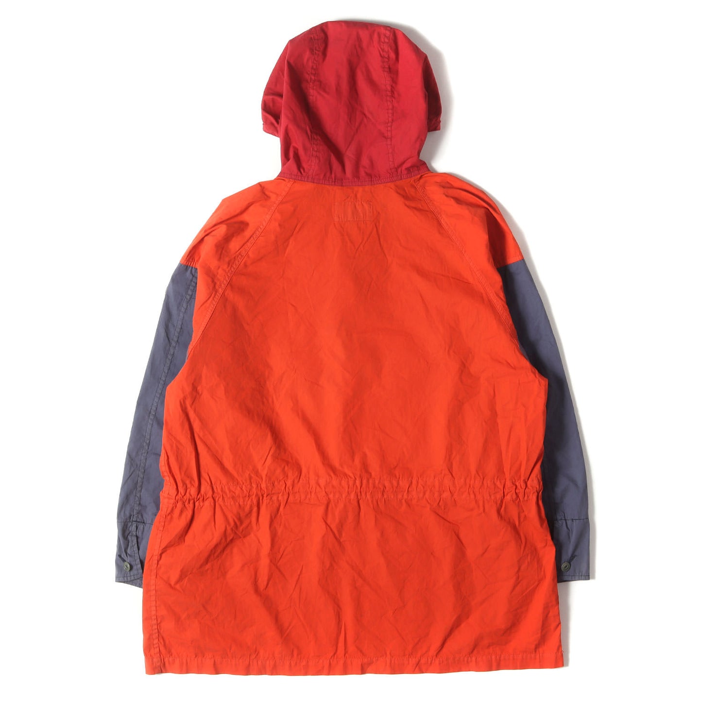 90s 袖ワッペン付き ハーフジップ コットン アノラック ジャケット