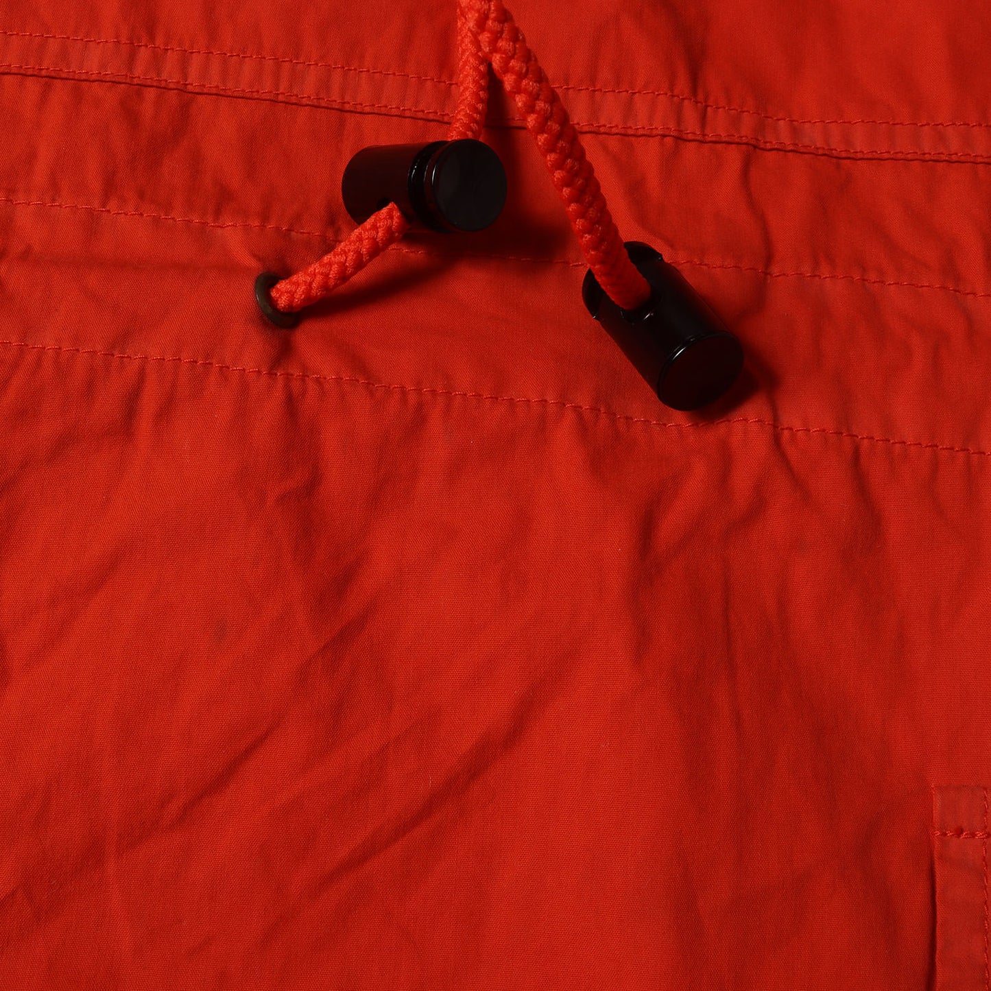 90s 袖ワッペン付き ハーフジップ コットン アノラック ジャケット