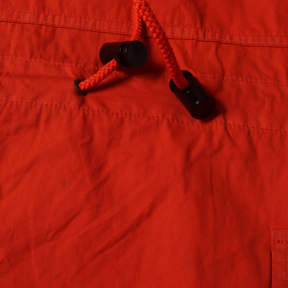 90s 袖ワッペン付き ハーフジップ コットン アノラック ジャケット