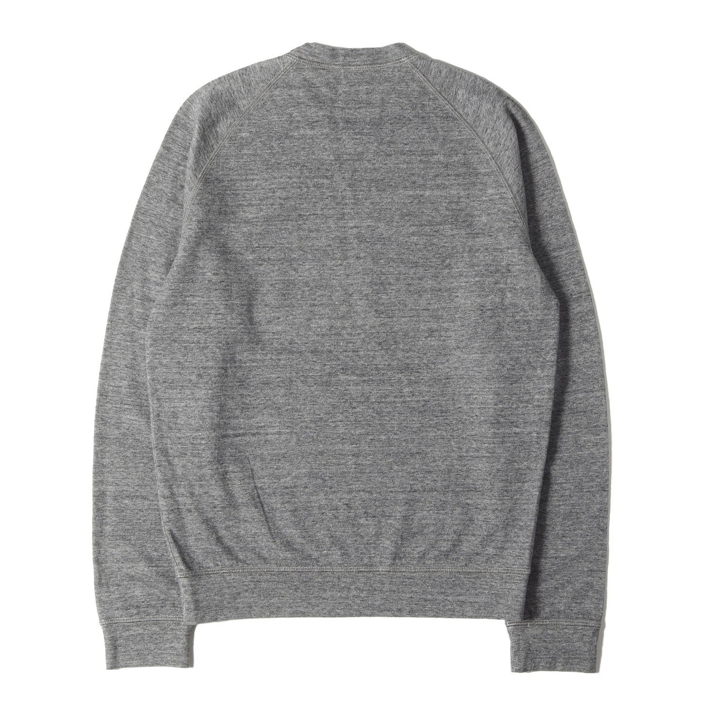 カレッジロゴ 前V クルーネック ライトオンス スウェット