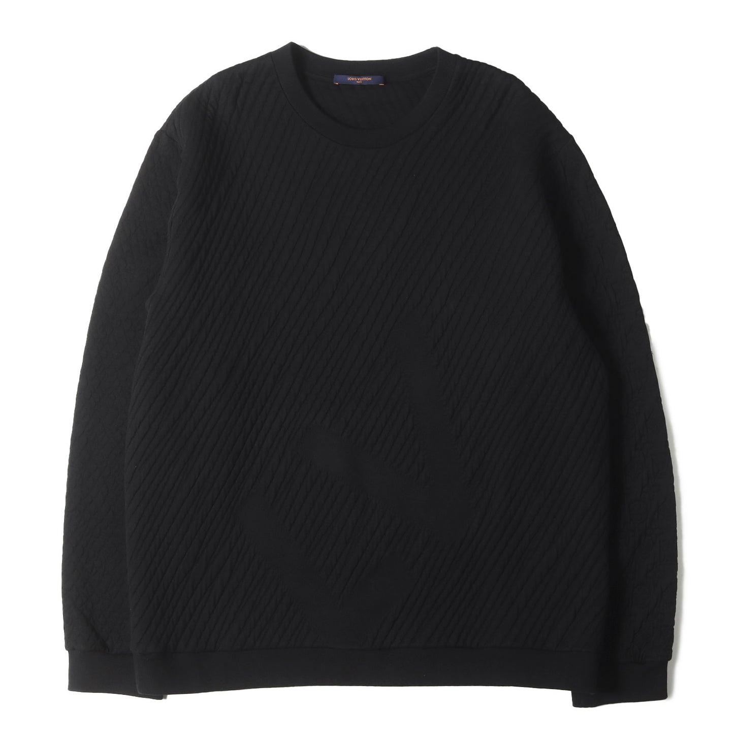 22AW モノグラム マルチパターン ジャガードロゴ クルーネック スウェット (RM222V NS0 HNY02W)