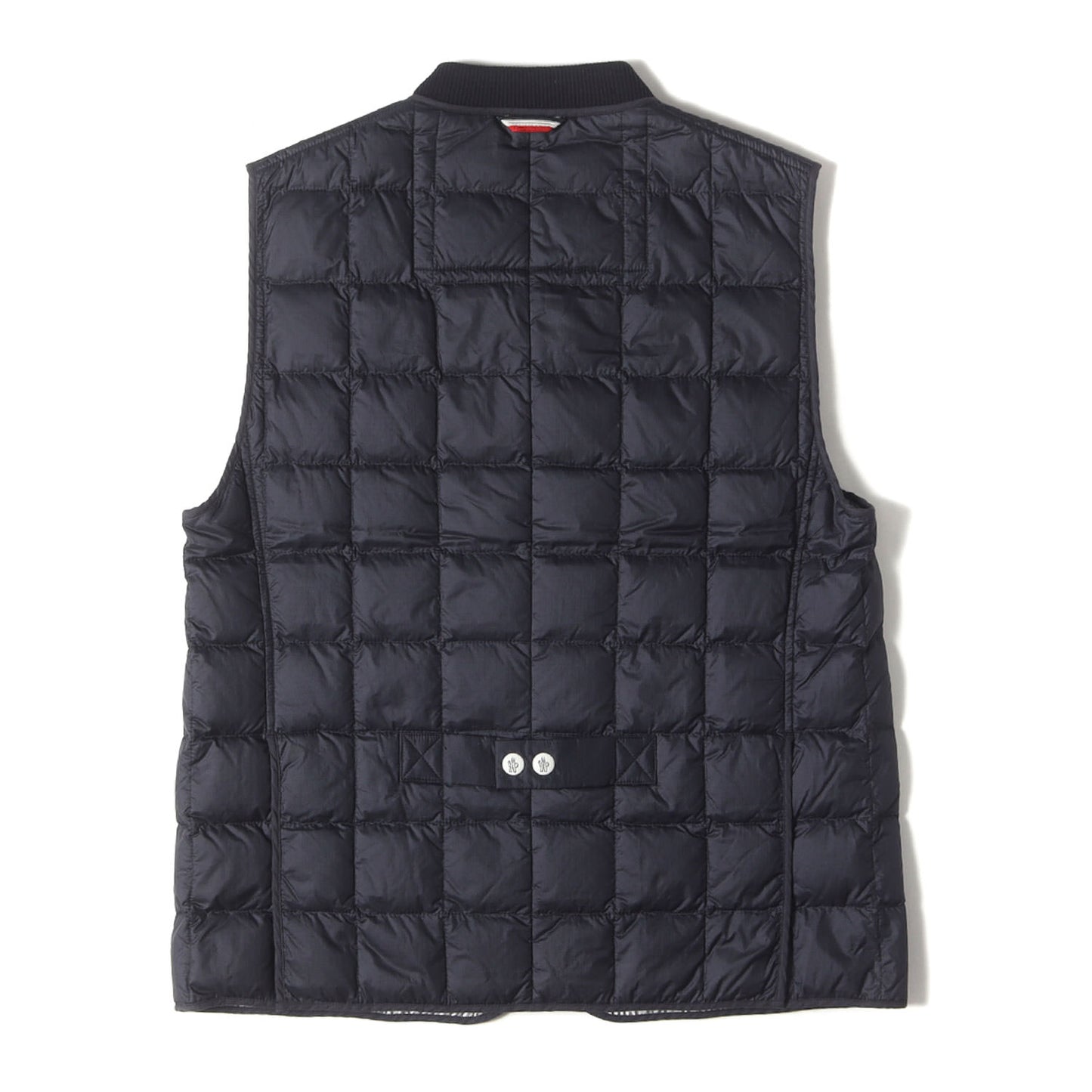 キルティング ナイロン スナップボタン ダウンベスト (GILET)