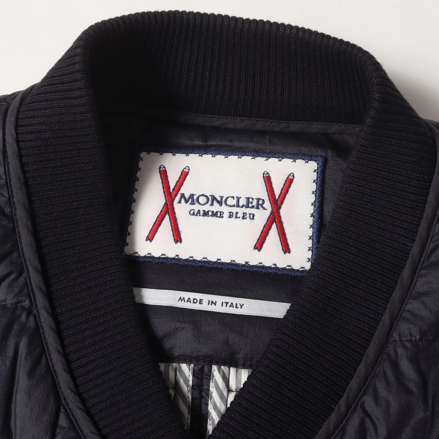 キルティング ナイロン スナップボタン ダウンベスト (GILET)