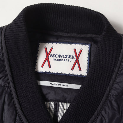 キルティング ナイロン スナップボタン ダウンベスト (GILET)