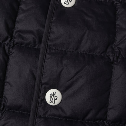 キルティング ナイロン スナップボタン ダウンベスト (GILET)