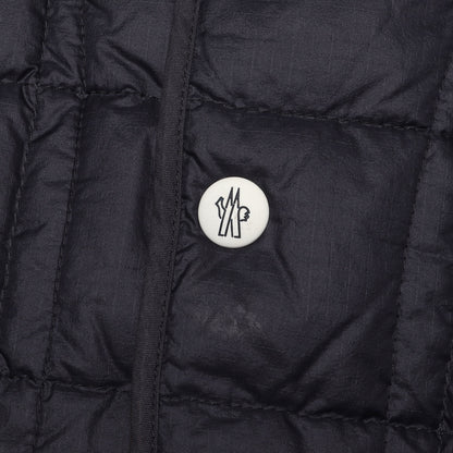 キルティング ナイロン スナップボタン ダウンベスト (GILET)