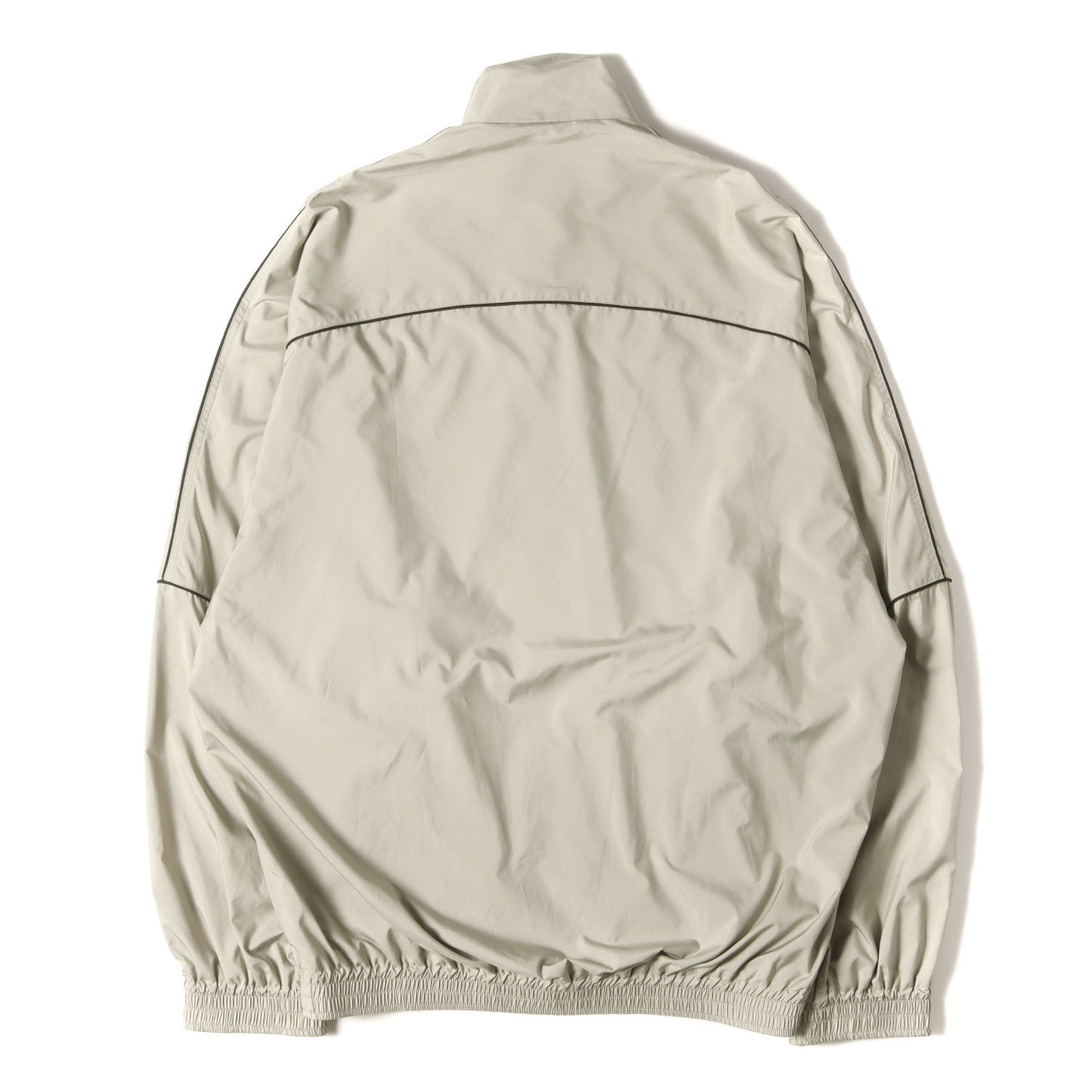 パイピング オーバーサイズ ハイネック トラックジャケット (TRACKSUIT JACKET)