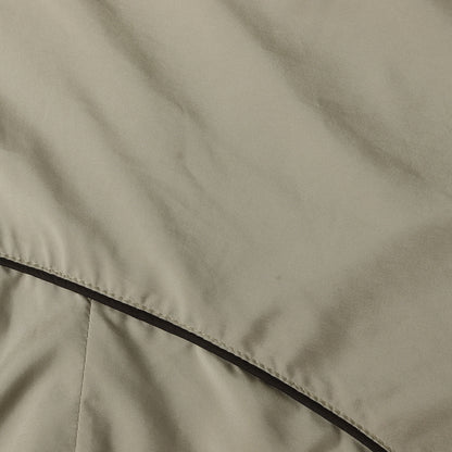 パイピング オーバーサイズ ハイネック トラックジャケット (TRACKSUIT JACKET)