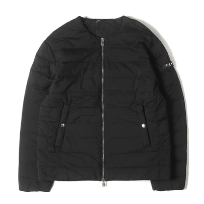 24AW ライトウェイト ノーカラー ダブルジップ ダウンジャケット (ERGICO)