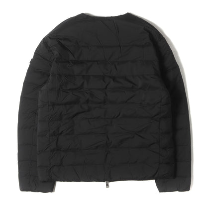 24AW ライトウェイト ノーカラー ダブルジップ ダウンジャケット (ERGICO)