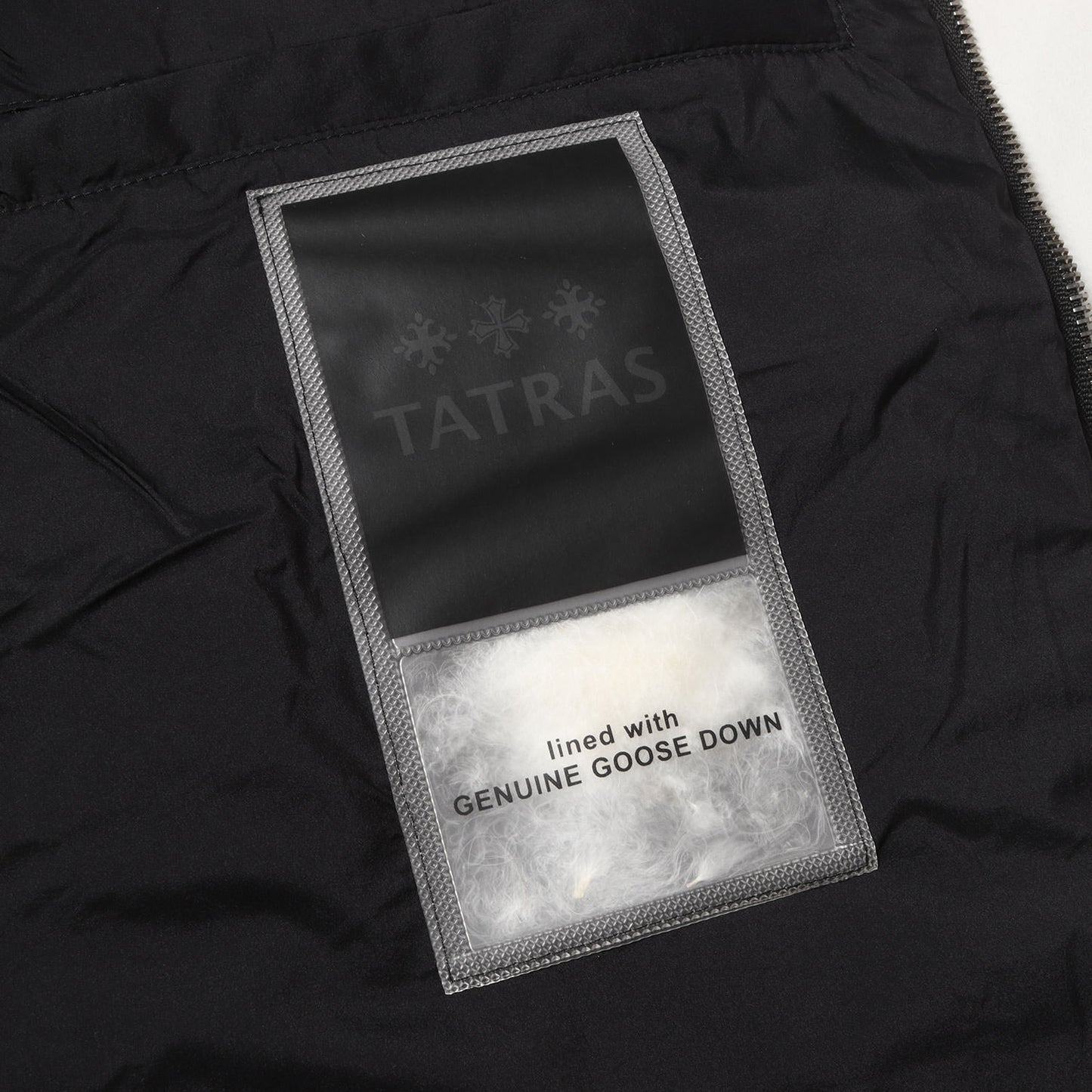 24AW ライトウェイト ノーカラー ダブルジップ ダウンジャケット (ERGICO)