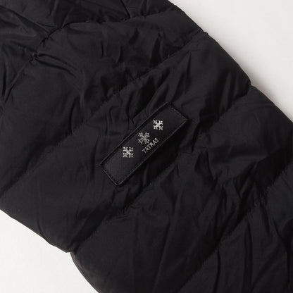 24AW ライトウェイト ノーカラー ダブルジップ ダウンジャケット (ERGICO)