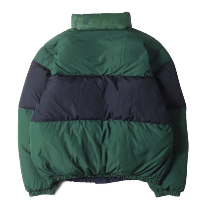 [近年モデル] ブランドロゴ刺繍 リバーシブル ナイロン ダウンジャケット (REVERSIBLE DOWN JACKET)