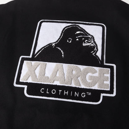 [近年モデル] ゴリラクラシックワッペン メルトンウール スタジャン (OG LOGO VARSITY JACKET)
