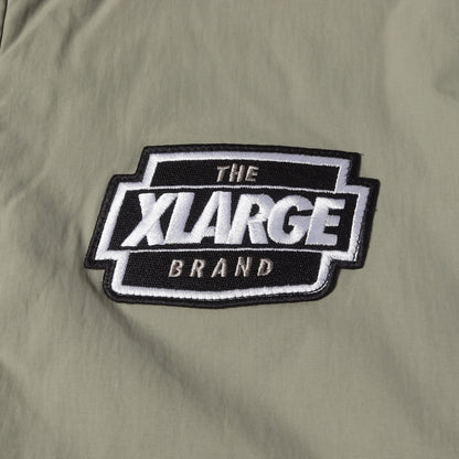 [近年モデル] アーチロゴワッペン ナイロン フーデッド 中綿 ジャケット (NYLON PUFFER JACKET)