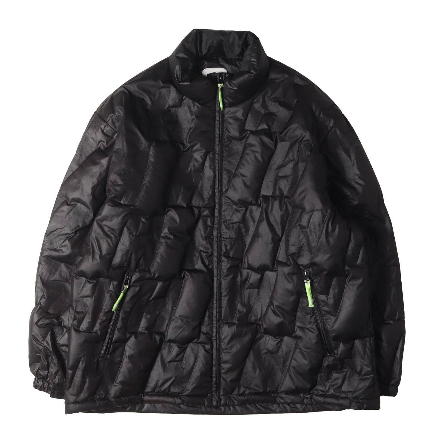 Hロゴ エンボスモノグラム フルジップ ダウンジャケット (MONOGRAM PUFFER JACKET)