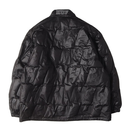 Hロゴ エンボスモノグラム フルジップ ダウンジャケット (MONOGRAM PUFFER JACKET)