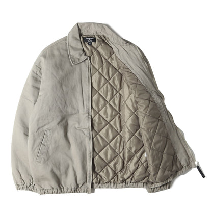 [近年モデル] ×PLAYBOY ラビット刺繍 コットンツイル フルジップ ワークジャケット