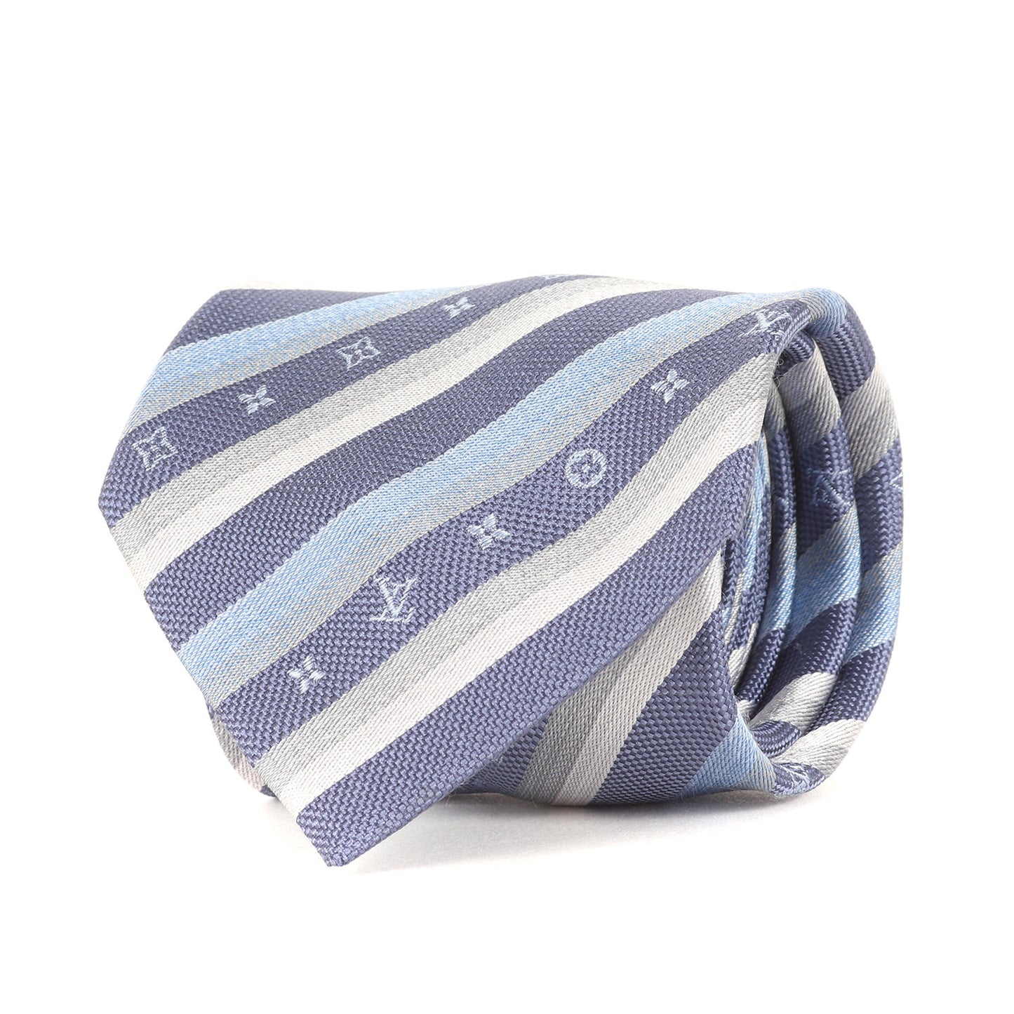 レジメンタル モノグラム クラブ シルク ネクタイ / イタリア製 クラヴァット M75945