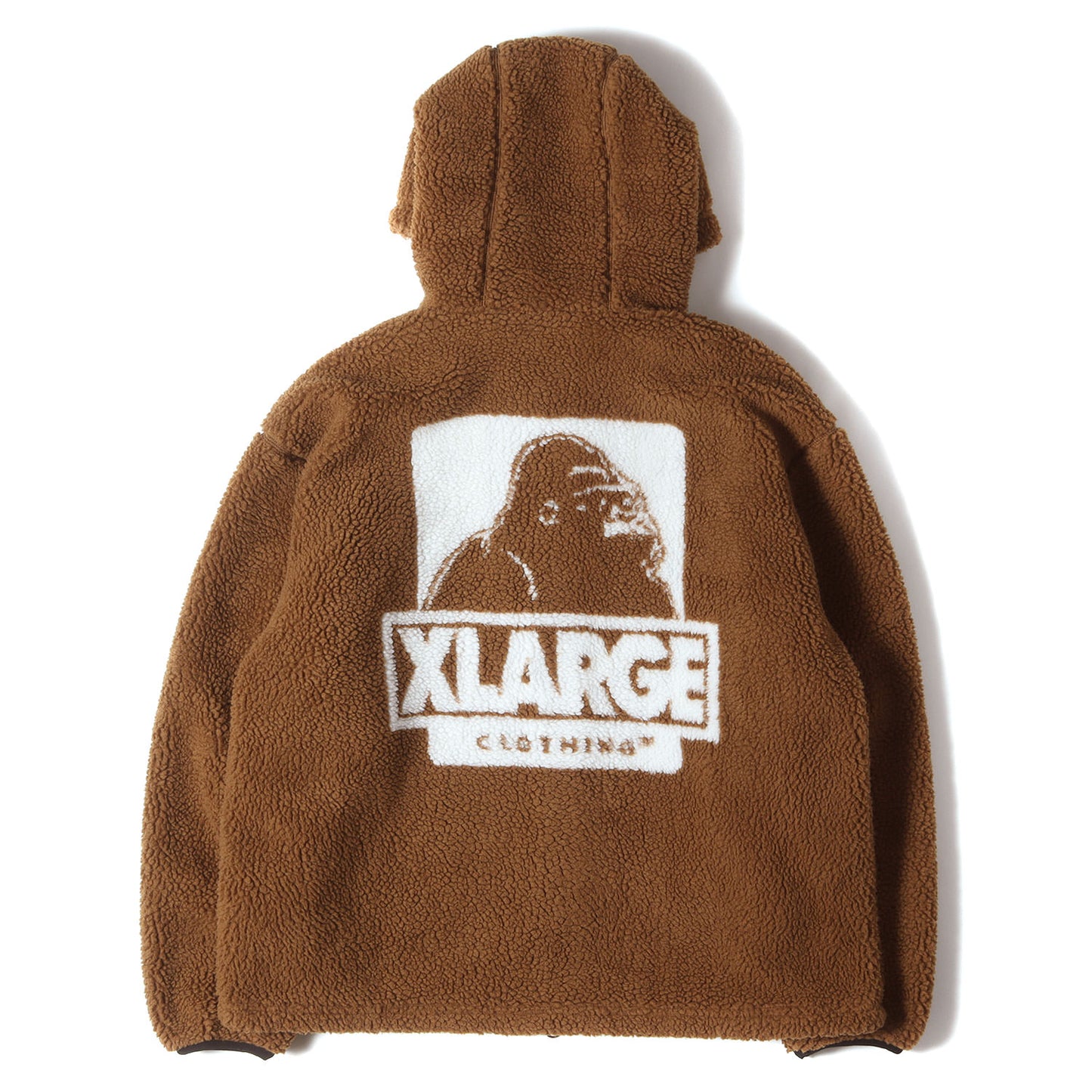[近年モデル] ゴリラマーク ボアフリース フーデッド ダブルジップ ジャケット (BOA FLEECE ZIP-UP JACKET)