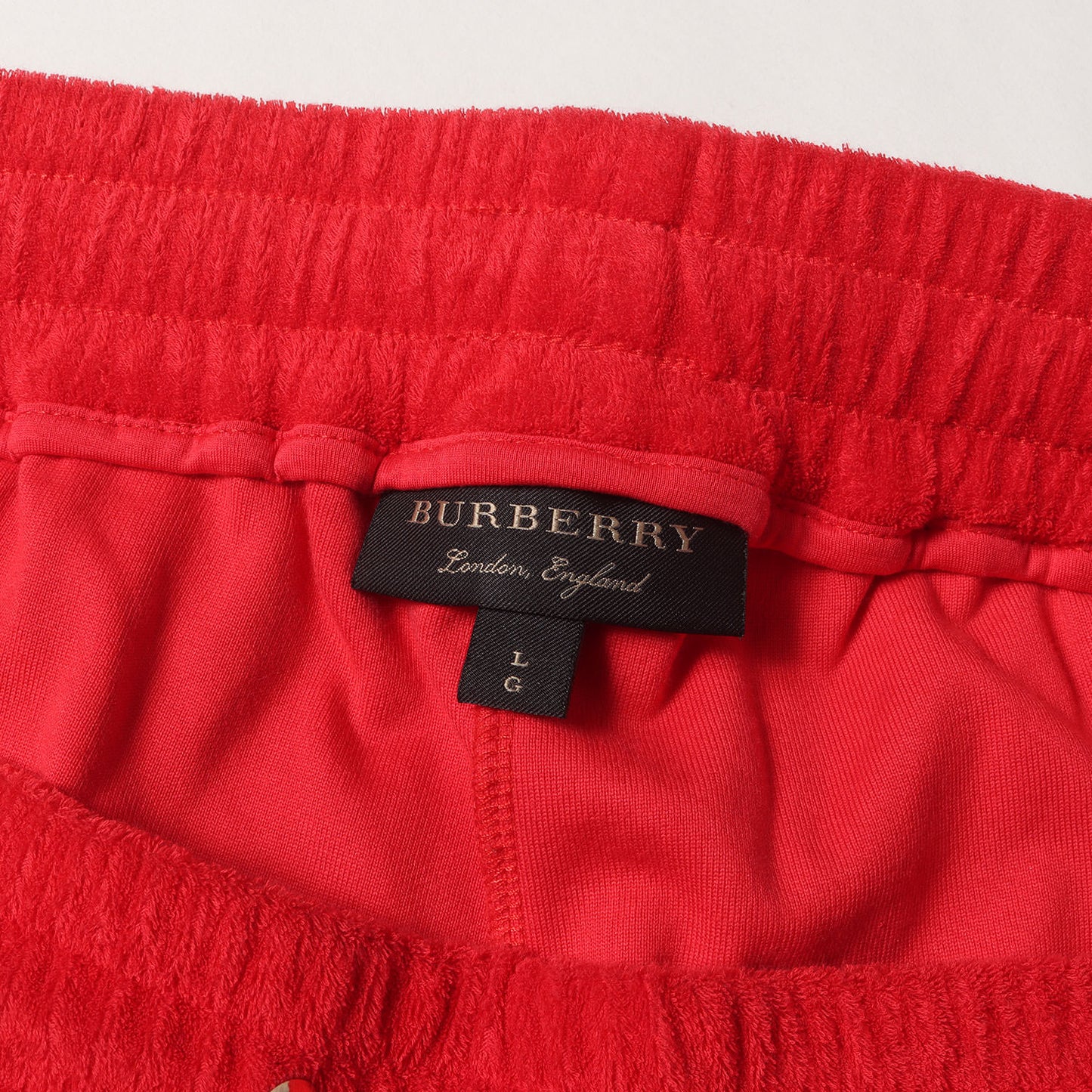 レインボーロゴ刺繍 パイル トラックパンツ (Rainbow Logo Detail Tracksuit Bottoms)