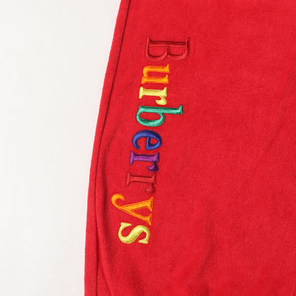 レインボーロゴ刺繍 パイル トラックパンツ (Rainbow Logo Detail Tracksuit Bottoms)