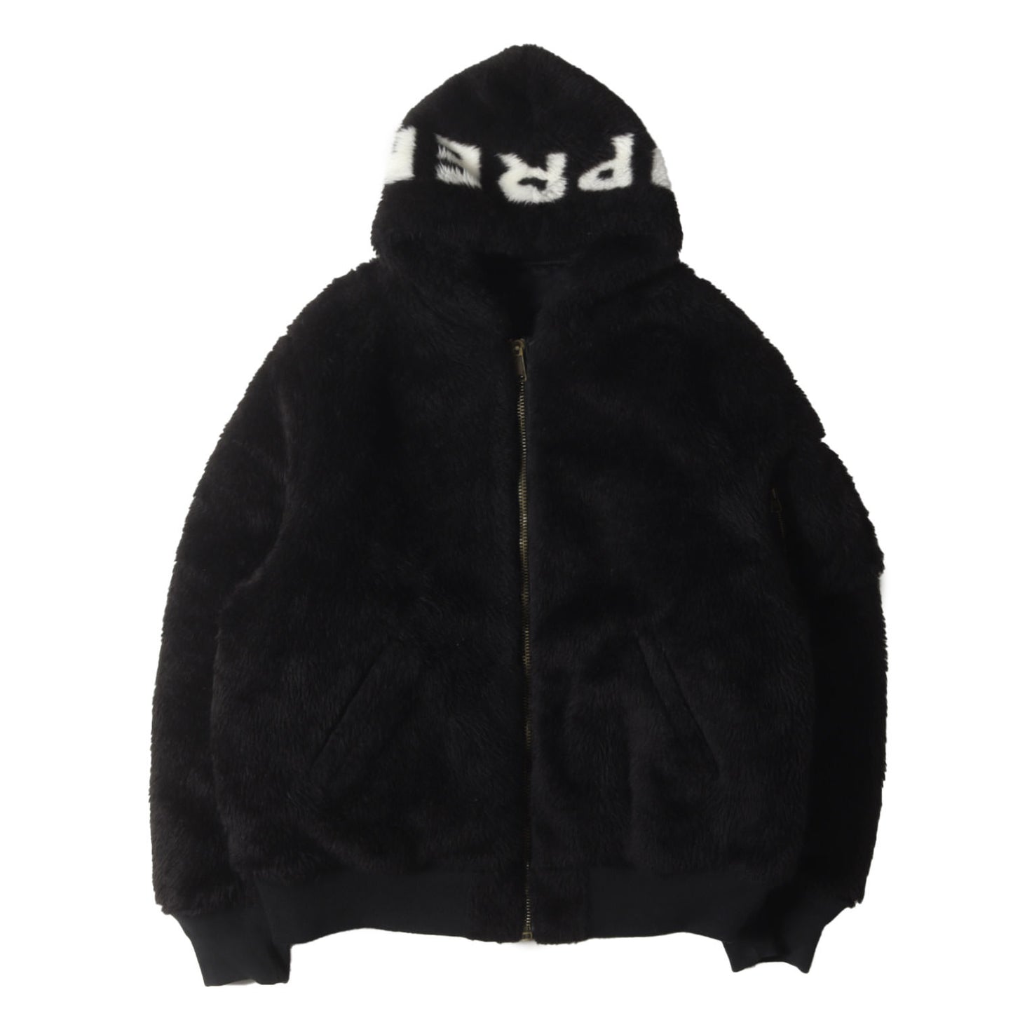 22AW フード付き フェイクファー リバーシブル MA-1 フライトジャケット (Faux Fur Reversible MA-1)
