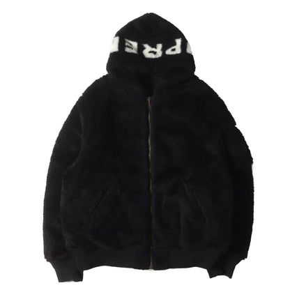 22AW フード付き フェイクファー リバーシブル MA-1 フライトジャケット (Faux Fur Reversible MA-1)
