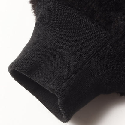 22AW フード付き フェイクファー リバーシブル MA-1 フライトジャケット (Faux Fur Reversible MA-1)