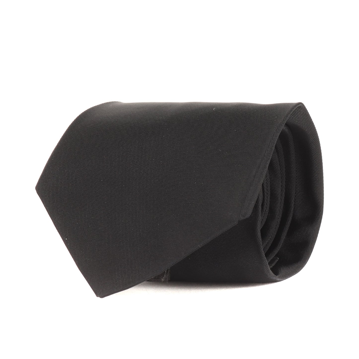 [近年モデル] トライアングルロゴプレート付き ナイロン ギャバジン ネクタイ / イタリア製 UCR77 S202 1WQG