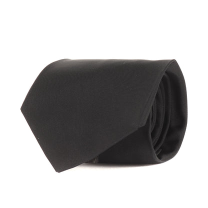 [近年モデル] トライアングルロゴプレート付き ナイロン ギャバジン ネクタイ / イタリア製 UCR77 S202 1WQG