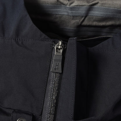 GORE-TEX 止水ジップ フーデッド ナイロン ジャケット / HERNO Laminar GI013UL-11107-9290