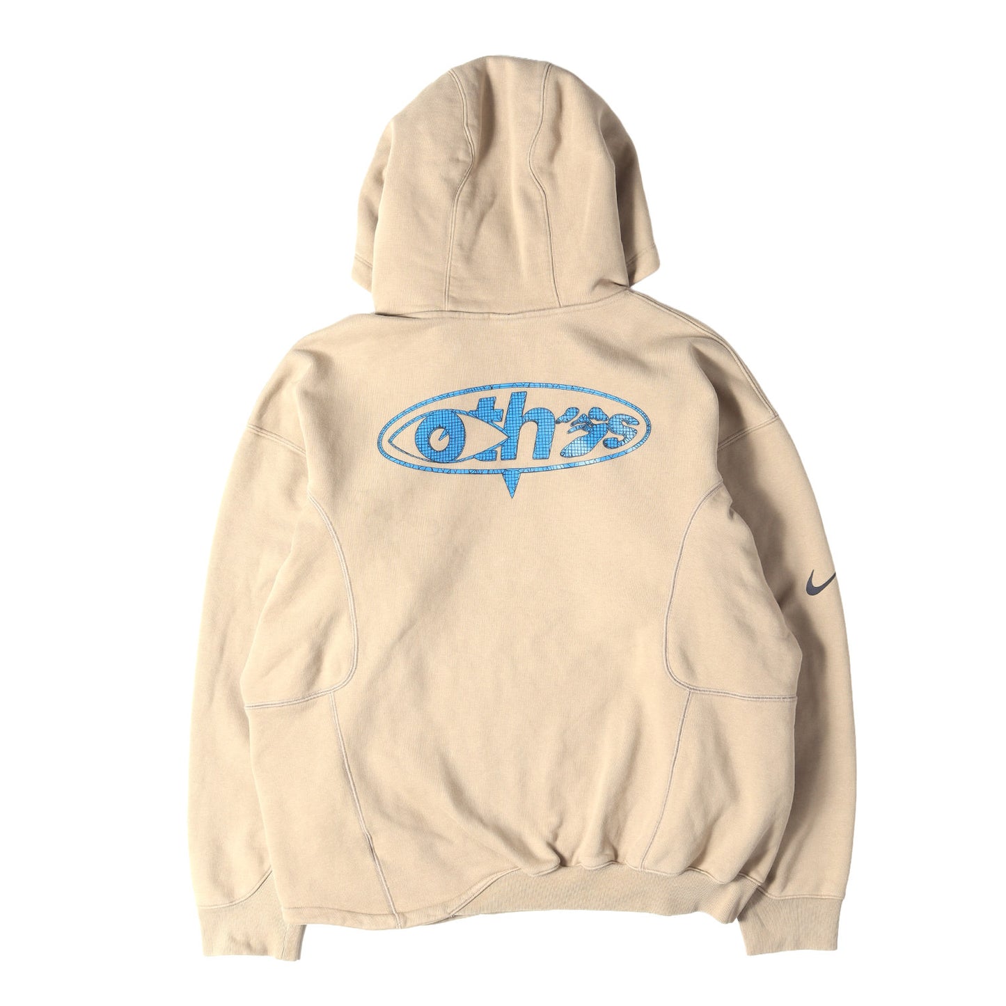 ×NIKE タギングAIRロゴ刺繍 スウェット パーカー (NRG Fleece Hoodie)