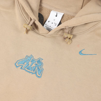 ×NIKE タギングAIRロゴ刺繍 スウェット パーカー (NRG Fleece Hoodie)