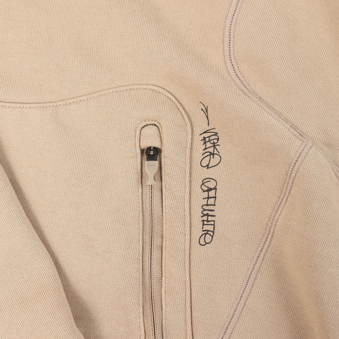 ×NIKE タギングAIRロゴ刺繍 スウェット パーカー (NRG Fleece Hoodie)