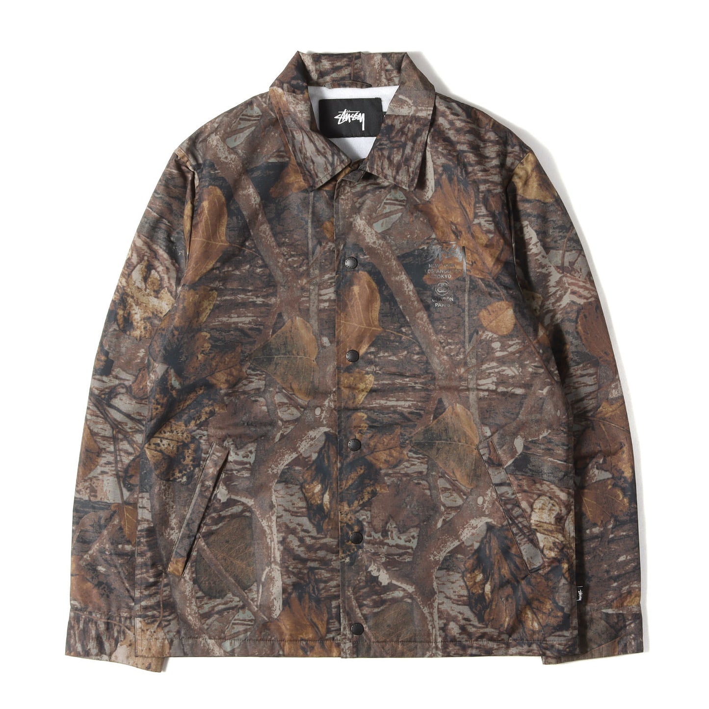 ワールドツアー プリント リアルツリーカモ コーチジャケット (World Tour Coach Jacket)