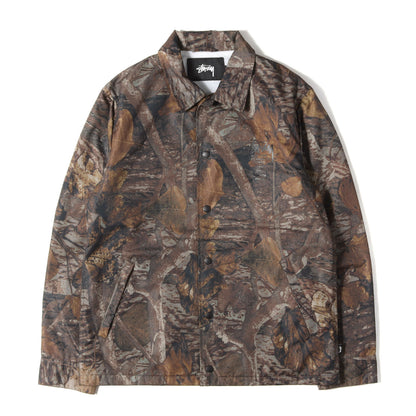 ワールドツアー プリント リアルツリーカモ コーチジャケット (World Tour Coach Jacket)