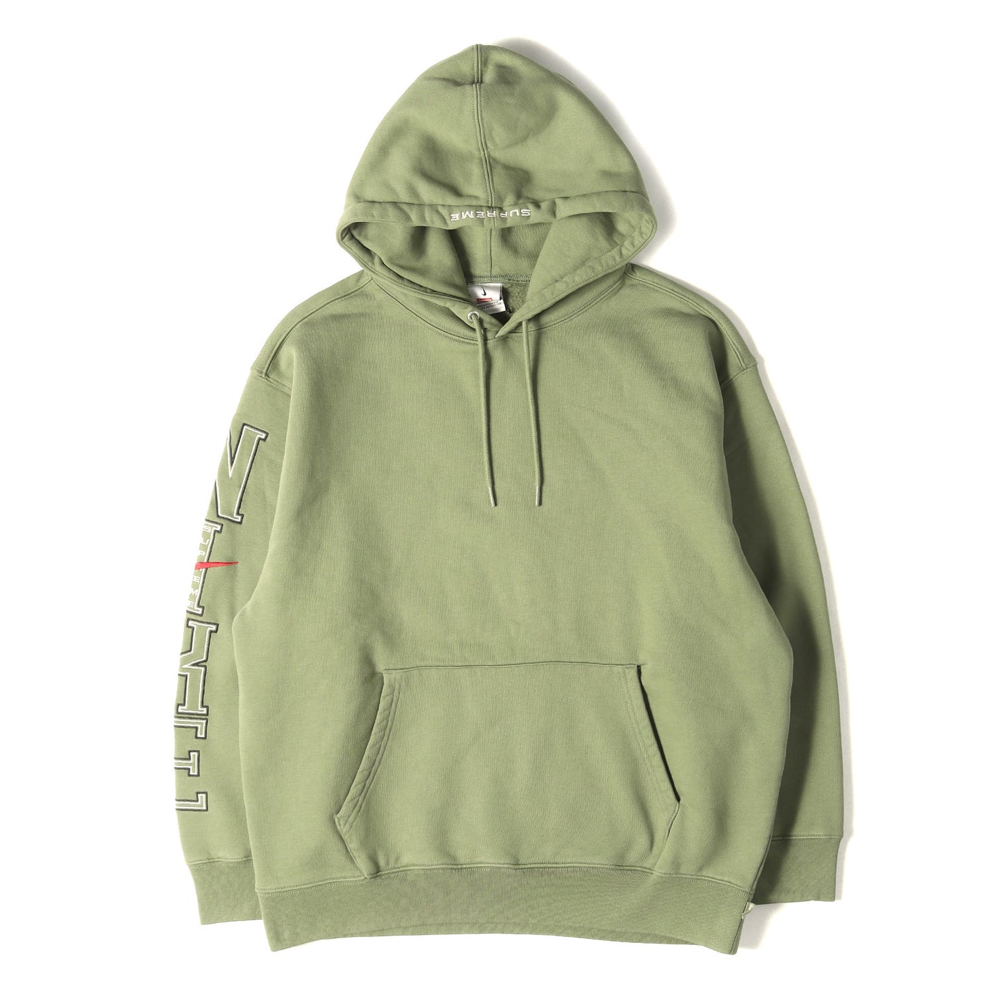 24SS ×NIKE 袖ロゴ刺繍 スウェット パーカー (Hooded Sweatshirt)