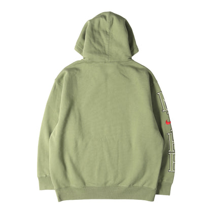 24SS ×NIKE 袖ロゴ刺繍 スウェット パーカー (Hooded Sweatshirt)