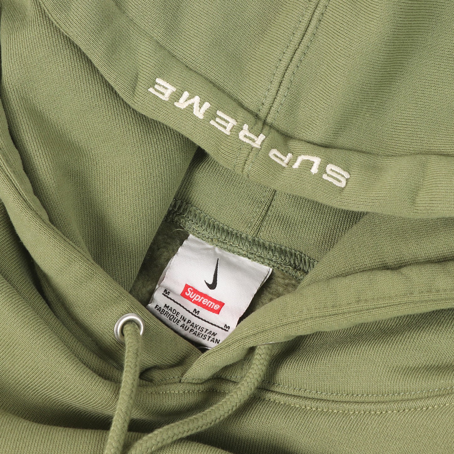 24SS ×NIKE 袖ロゴ刺繍 スウェット パーカー (Hooded Sweatshirt)