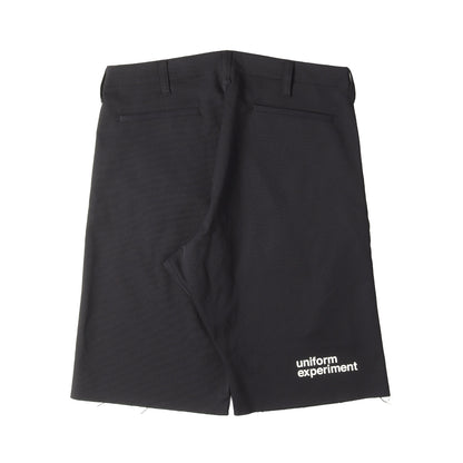 25SS ロゴプリント ストレッチ ピケ カットオフ ショーツ (HIGH STRETCH PIQUE CUT OFF SHORTS)