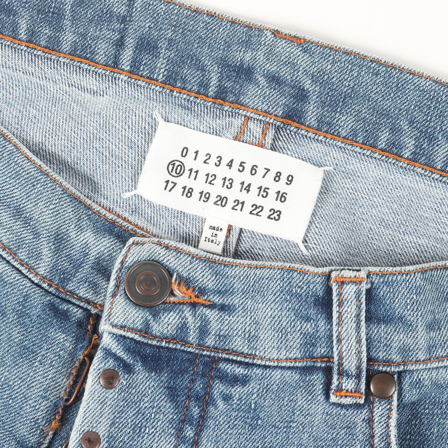 12AW インダストリアル アーティザナル スリム デニムパンツ S50LA0045