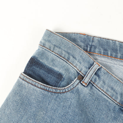 12AW インダストリアル アーティザナル スリム デニムパンツ S50LA0045