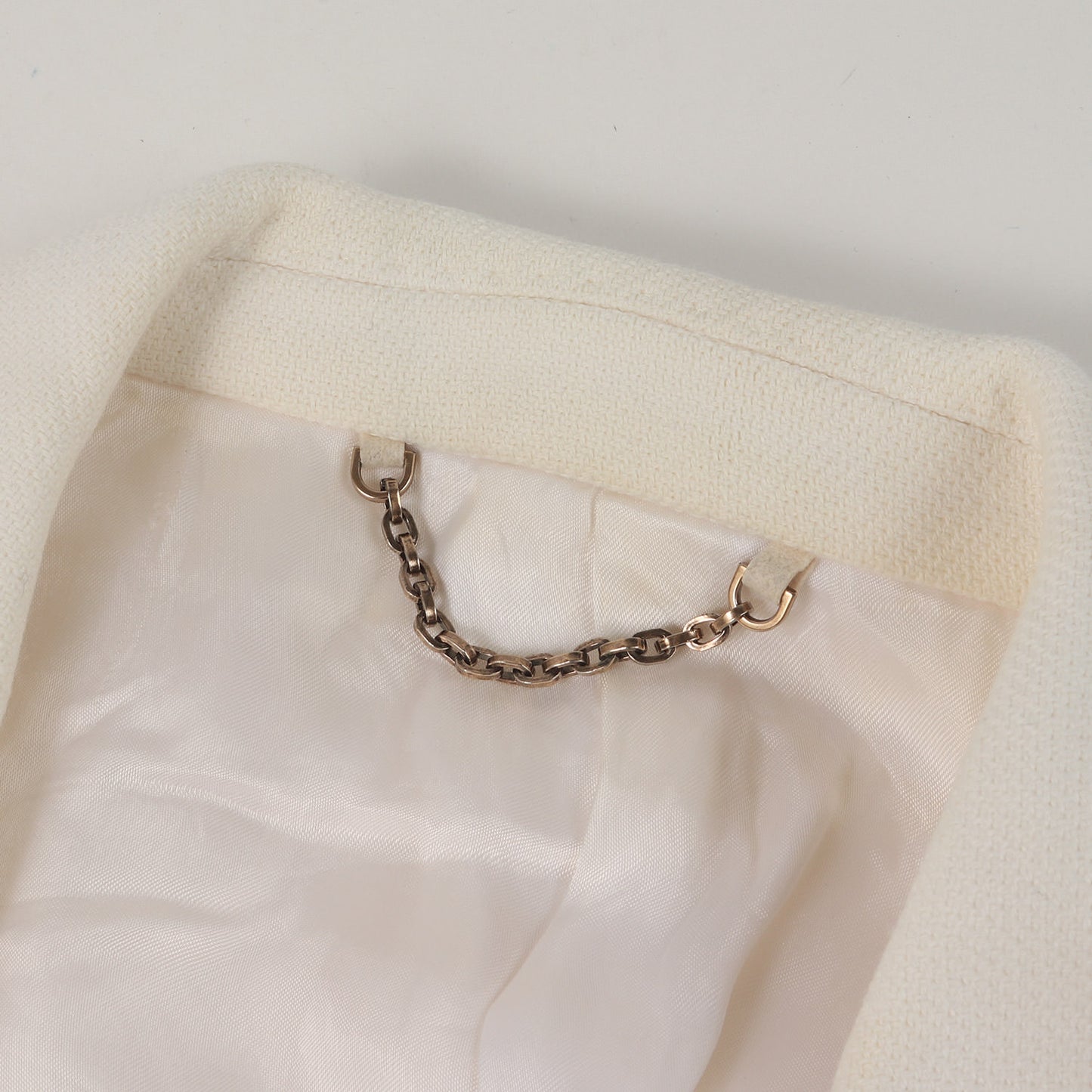 [ヴァージル・アブロー期] 19SS ピークドラペル コットン/ウール 2B テーラードジャケット RM191 JOL HGJ61E